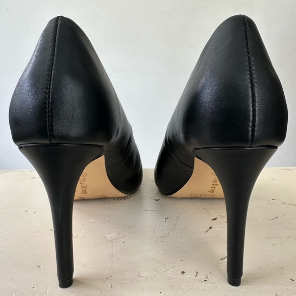 The Drop Taylor Black High Vamp Stiletto Pump Women's Size 10 - Picture 6 of 10